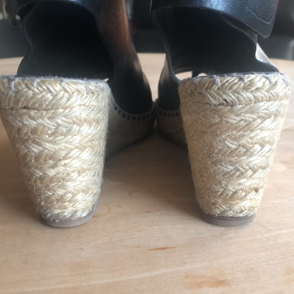 CÉLINE Wedge Espadrille Sandals Size 36 - Picture 8 of 13